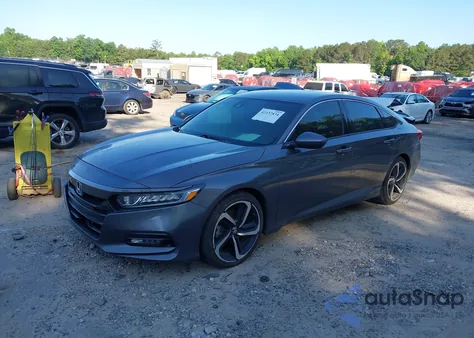 2018 Honda Accord Sport from USA, damaged, VIN 1HGCV1F30JA005928